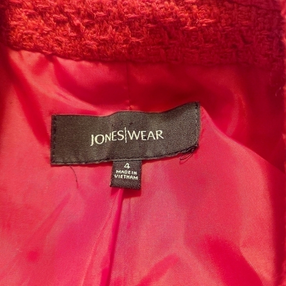 JONES WEAR LADIES LONG SLEEVE BLAZER- 4 - Picture 4 of 4